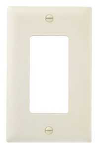 Tp26lacc100 1 Gang Light Almond Decorator Wall Plate