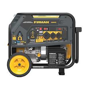Firman Hybrid Series H08052 Portable Generator with Co-Alert, 50 A, 120/240 V, 10,000/9050 W Output, Gasoline, LPG