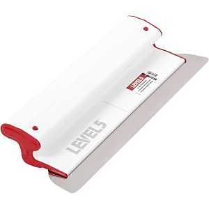 Level5 4-916C Skimming Blade, 16 in W Blade, Stainless Steel Blade, Flexible Blade, Extendable Handle, Composite Handle