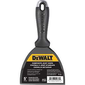DEWALT DXTT-2-505 Joint Knife, 5 in W Blade, Stainless Steel Blade, Precision Ground Blade, Composite Handle