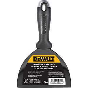 DEWALT DXTT-2-506 Joint Knife, 6 in W Blade, Stainless Steel Blade, Precision Ground Blade, Composite Handle