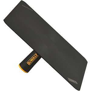 DEWALT DXTT-2-325 Drywall Finishing Hawk, 13 in L Blade, 13 in W Blade, Aluminum, Ergonomic, Soft Grip Handle