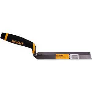 DEWALT DXTT-3-758 8‑in Carbon Steel Margin Trowel with Soft‑Grip Handle