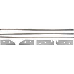 Level5 Brass Flat Box Repair Kit – Model 4‑833 with Stainless Steel Blades & Skid Covers