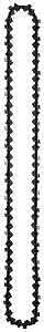 Milwaukee M18 Fuel 20 Inch Chainsaw Chain 78 Links, 0.050 Gauge, 0.325 Pitch