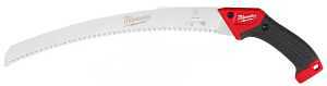 Milwaukee 48-22-9372 Fixed Pruning Saw, 14 in L Blade, Steel Blade, Plastic Handle, Comfort Grip Handle, 14 in OAL