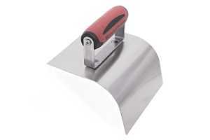 Marshalltown 15143 Curb Hand Tool, 5 in L Blade, 6 in W Blade, Stainless Steel Blade, 104 deg Lip Radius