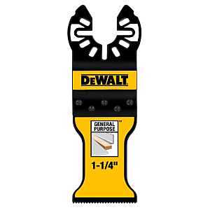 DEWALT DWA4203 Oscillating Blade, 1-1/4 in, HSS