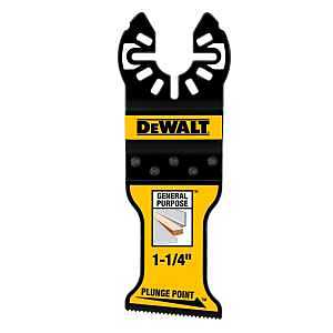 DEWALT DWA4258 General-Purpose Oscillating Blade, 1-1/4 in, HSS