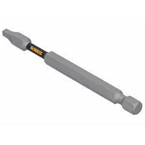 DEWALT ToughGrip 3‑1/2‑in #2 Square Drive Screwdriver Bit – Heavy‑Duty Steel