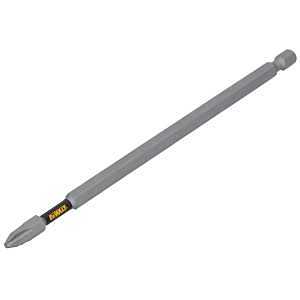 DEWALT TOUGHGRIP DWAF6PH2TG1 Screwdriver Bit, #2 Drive, Phillips Drive, 1/4 in Shank, Hex Shank, 6 in L, Steel