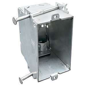 Southwire G602-NOR-UPC Switch Box, 1-Gang, Steel