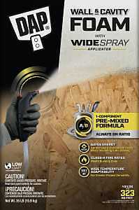 Wall & Cavity Foam Sealant, 35 Lb., 323 Board Ft.