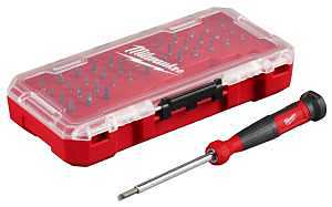 39-in-1 Precision Multi-bit Screwdriver With Dual Length Shank And Rotating Cap