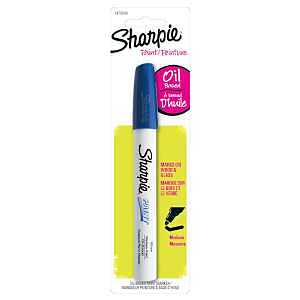 Uni Paint Marker, Regular Tip, Blue