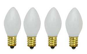 Santas Forest C9 Filament Bulb – Classic White Glow