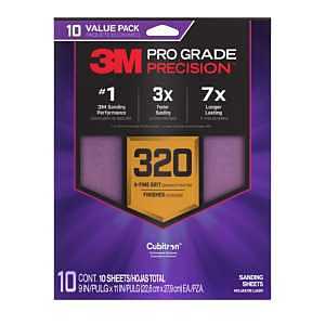Professional 320‑Grit Multi‑Grade Ceramic Alumina Sanding Sheet – 9" × 11" Pro Grade Precision