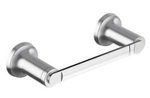 Moen Zyla Series Y1608CH Pivoting Paper Holder, Zinc, Chrome, Wall