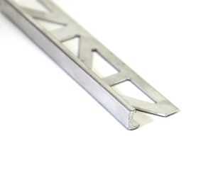 Emser Tile Signature Series ZBL300-400-12525-1 Edge Protector Trim, Aluminum, Natural