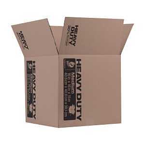 Duck Heavy‑Duty Kraft Packing Box – 15" x 16", 42 lb Capacity