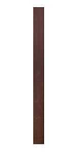 Hb&G PermaCast, RoughSawn Series 47020 Column, 8 ft H, Square, Fiberglass Reinforced Polymer