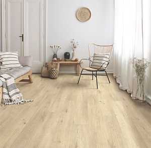 Healthier Choice Flooring HCL803C01 Laminate Flooring Plank, 4-Sided Bevel Profile, Wood, Crown Point, 48 in L, 7.7 in W