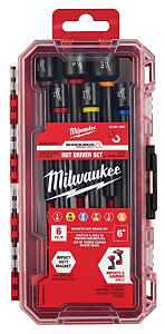 Milwaukee SHOCKWAVE 49-66-4567 Magnetic Nut Driver Set, 6-Piece, Alloy Steel