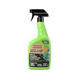 Mold Armor FG590 Remediation Mold Removal, 32 oz, Liquid, Bleach, Clear