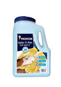 Morton Safe‑T‑Pet Veterinary‑Grade Ice Melt – 8 lb Jug