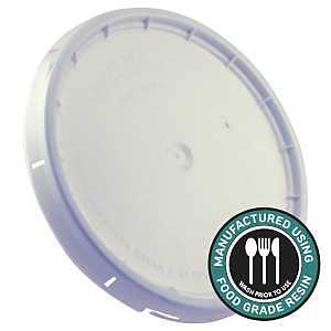 Leaktite 1044600 Bucket Lid, HDPE, White