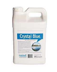 Crystal Blue 01113 Lake and Pond Dye, Liquid, Royal Blue, 2.5 gal