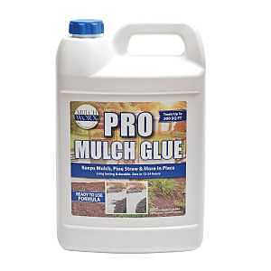 Mulch Worx 60050 Pro Mulch Glue, Ready To Use, White