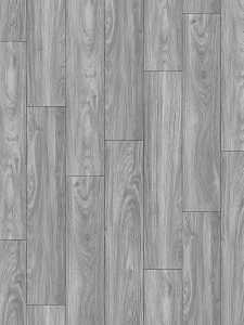 ProSelect Design ProFloor PF801 Flooring Plank, 48 in L, 7 in W, Stone Plastic Composite/Vinyl, Starlite Gray