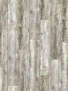 ProSelect Design ProFloor PF803 Flooring Plank, 48 in L, 7 in W, Stone Plastic Composite/Vinyl, Weathered Gray