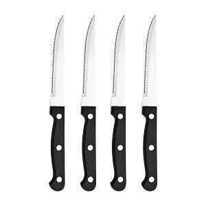 Farberware 5099688 Steak Knife Set, Stainless Steel Blade, Serrated Blade