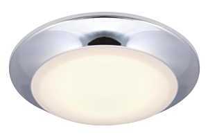 Westinghouse Makira Series 6134300 Indoor/Outdoor Surface-Mount Ceiling Fixture, 120 V, 16 W, LED Lamp, 1200 Lumens