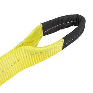 SmartStrap 832 Recovery Strap, 7500 lb, 3 in W, 30 ft L, Loop End, Nylon, Yellow