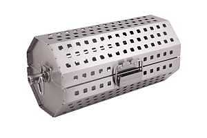 Broil King 64875 Rotisserie Tumble Basket, Stainless Steel Spit Rod