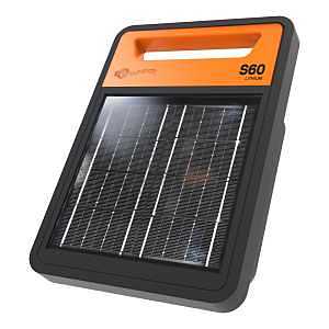 Gallagher G351404 Solar Fence Energizer, 8.8 kV Output, Lithium Iron Phosphate Battery, 6 mile Fence Distance