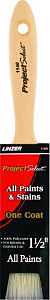 Linzer WC 1140-1.5 Paint Brush, 1-1/2 in W, 2-1/2 in L Bristle, Varnish Handle
