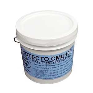 Protecto Wrap CMU100 Water-Resistant Membrane, Liquid, Gray/Tan
