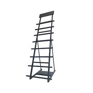 Heavy‑Duty Metal Stone Display Rack Stand – Elegant Multi‑Tier Shelf