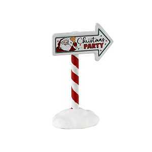 Lemax A4964 Santa and Caddington Signs