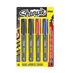 Sharpie Pro 2018324 Permanent Marker, Bullet, Fine Lead/Tip