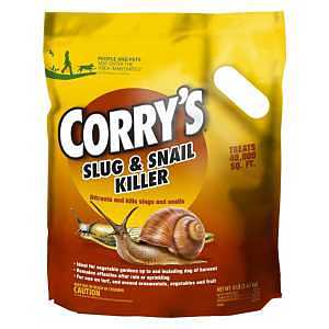 Corry's 100536659 Slug and Snail Killer, Solid, Scatter Application, 8 lb