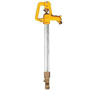Boshart YHBR-02 Yard Hydrant, 57 in OAL, 3/4 in Inlet, FPT Inlet, 3/4 in Outlet, GHT Outlet, 52 gpm, 125 psi Pressure