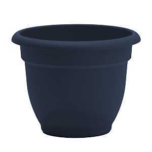 Bloem Ariana Series AP1070 Planter, Elegant, Traditional Design, Resin, Navy