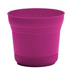 Bloem Saturn Series SP1015 Planter, 10 in Dia, Fuchsia