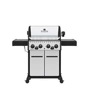 Broil King Crown S 490 4-burner Propane Bbq Grill With Side Burner & Rotisserie Burner