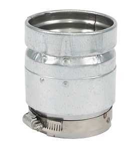 Pellet Pipe Connector, Adjusts for 3 Or 4-In. Flue Collar